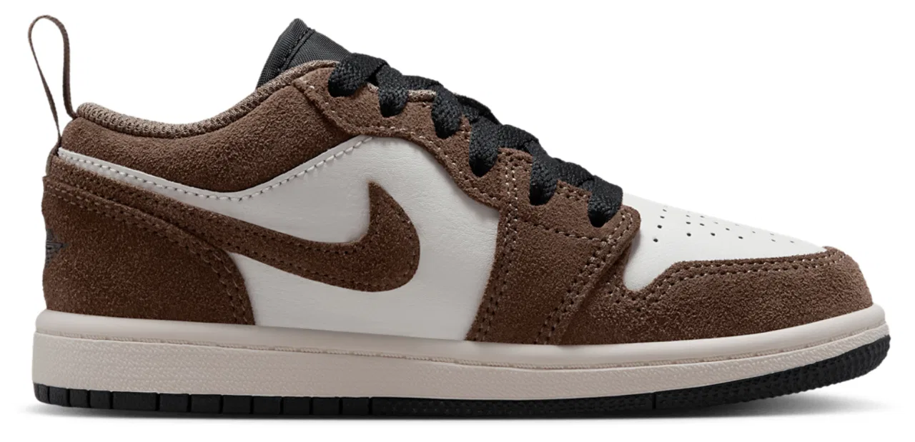 Кроссовки для мальчиков Jordan Retro 1 Low, цвет Brown/Black/White