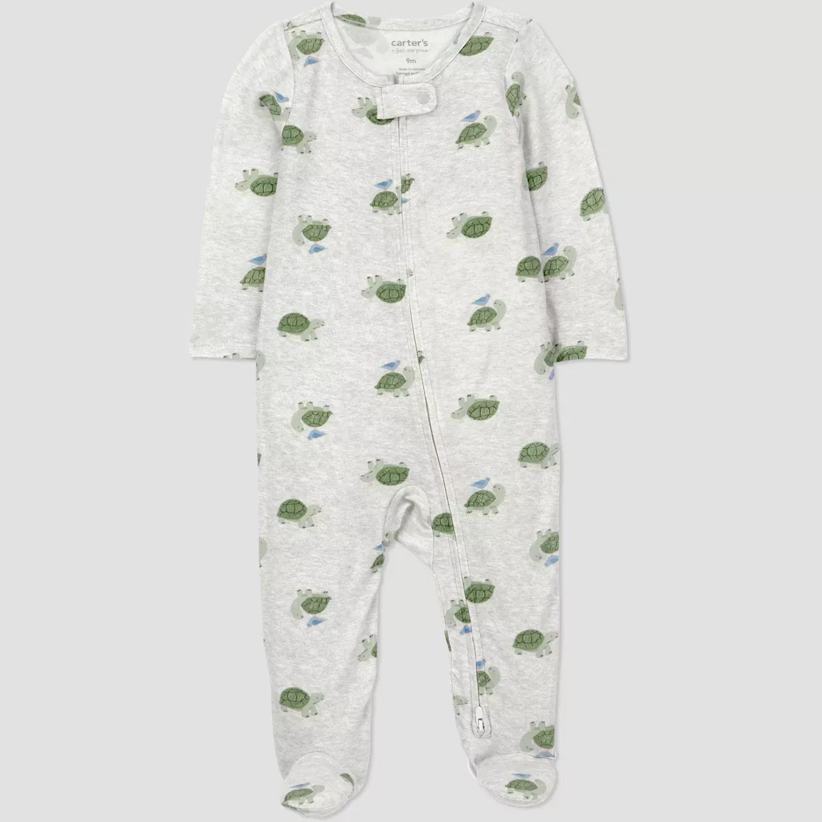 Детское пижама-комбинезон с принтом ComfySoft Sleep N' Play Carter's Just One You, Gray