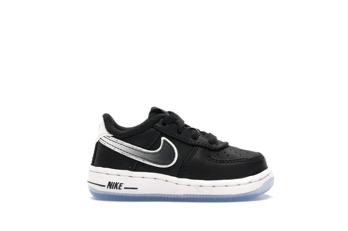 Детские кроссовки Lifestyle Nike Nike Air Force 1 Low, Black/White-White-Black