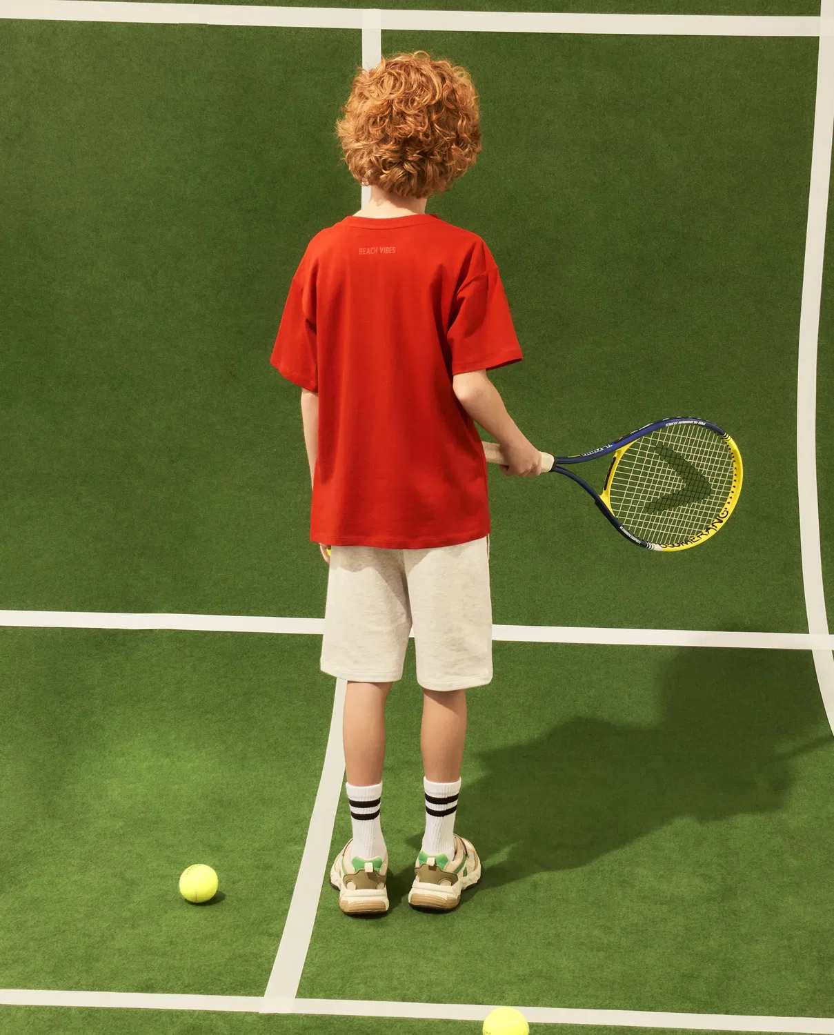 Детская футболка с принтом High Density Texto Kids El Corte Inglés, Rojo — фото 3