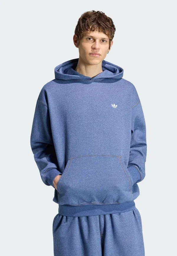 Худи маринованного цвета Adidas Originals Crew Blue Mel-kw, синий
