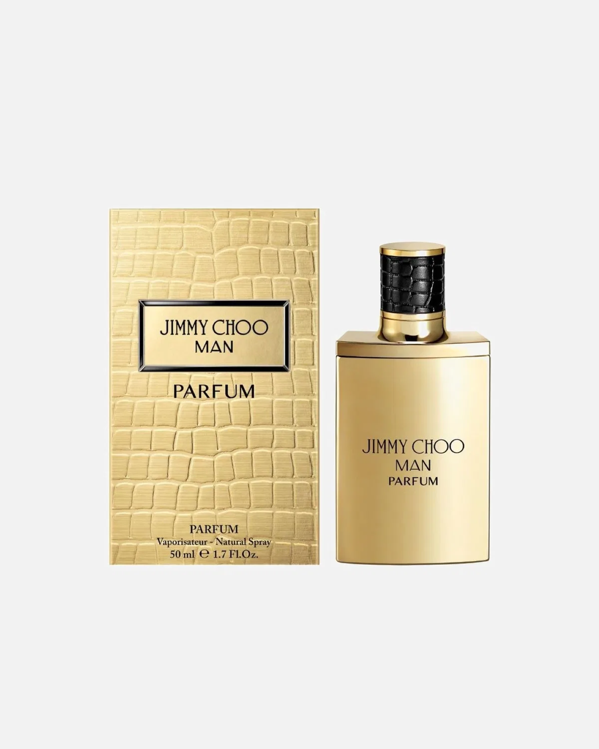 Мужские духи золотого цвета Jimmy Choo, 50 Ml — фото 2