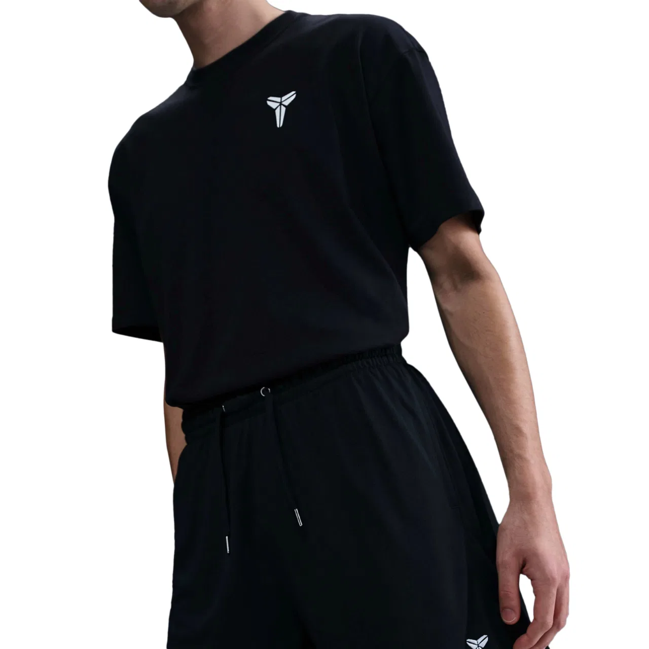 Мужские шорты KB Dri-FIT Fund 6" Nike, черный/белый