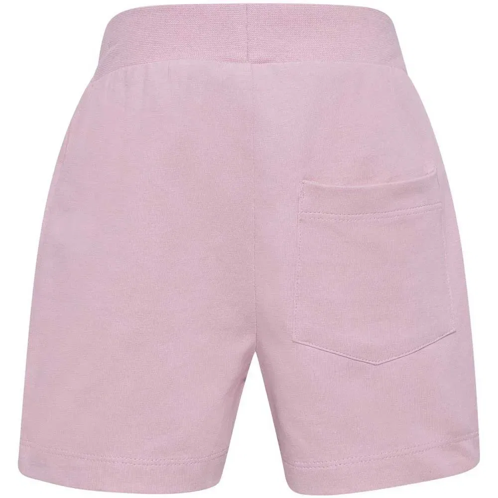 Детские шорты из синтетики с принтом Joc Hummel, Pink — фото 2