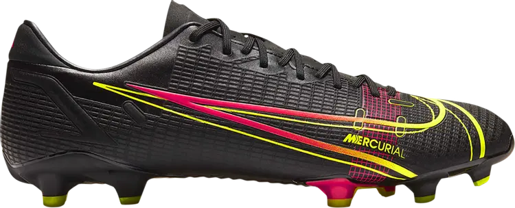 Бутсы Nike Mercurial Vapor 14 Academy FG MG 'Black Cyber', черный