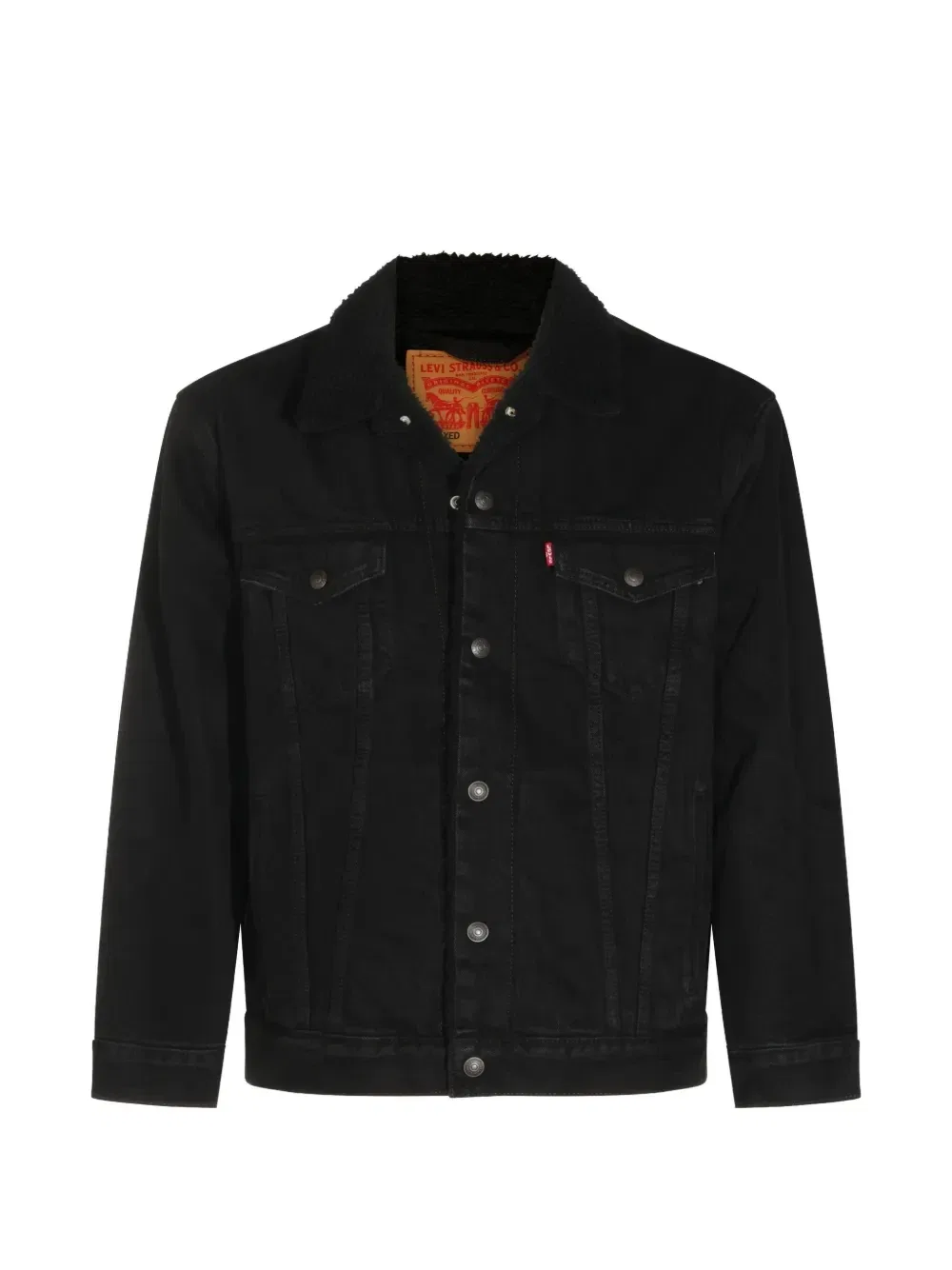 Джинсовая куртка на пуговицах Levi's, черный