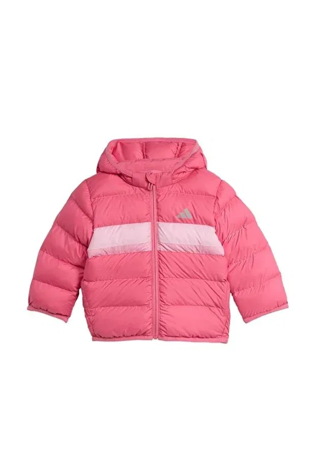 Детское зимнее пальто для девочек с капюшоном Basics Adidas, Pink