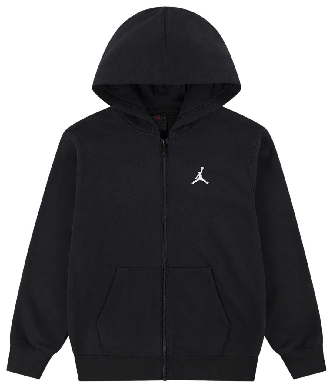 Худи для мальчиков Full-Zip Fleece Jordan, черный