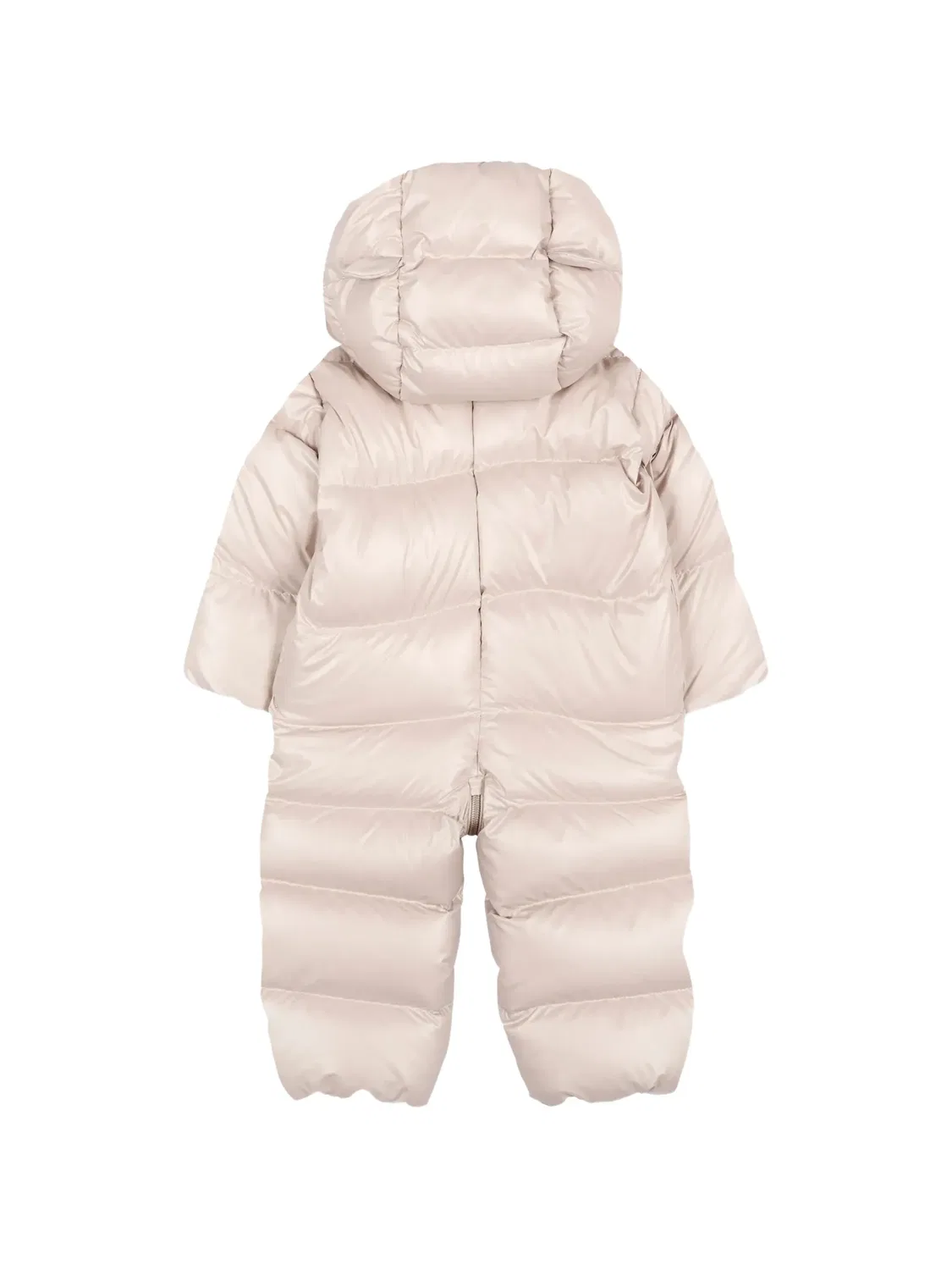 Стеганый комбинезон с капюшоном Moncler, нейтральные — фото 2