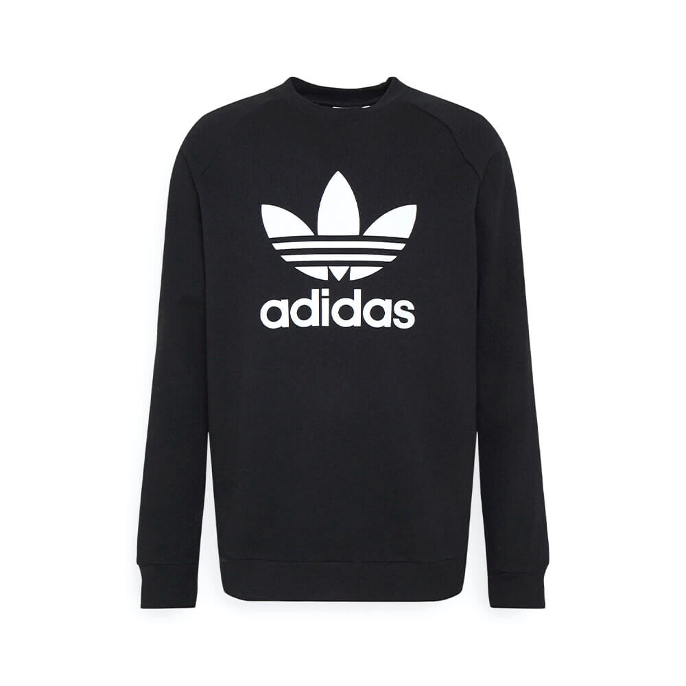 

Свитшот Adidas Originals TREFOIL CREW UNISEX, чёрный, Черный, Свитшот Adidas Originals TREFOIL CREW UNISEX, чёрный