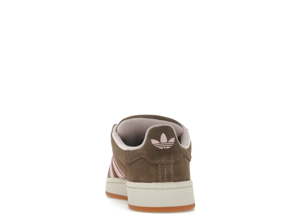 Детские кроссовки lifestyle с замшевым верхом Adidas Campus 00s, Earth Strata Clear Pink Off White — фото 4