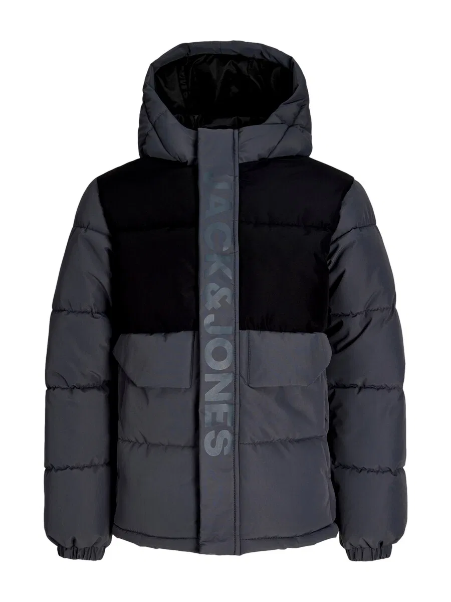 Детская зимняя куртка Jack & Jones Junior 'JCOSpeed' в графитовом цвете