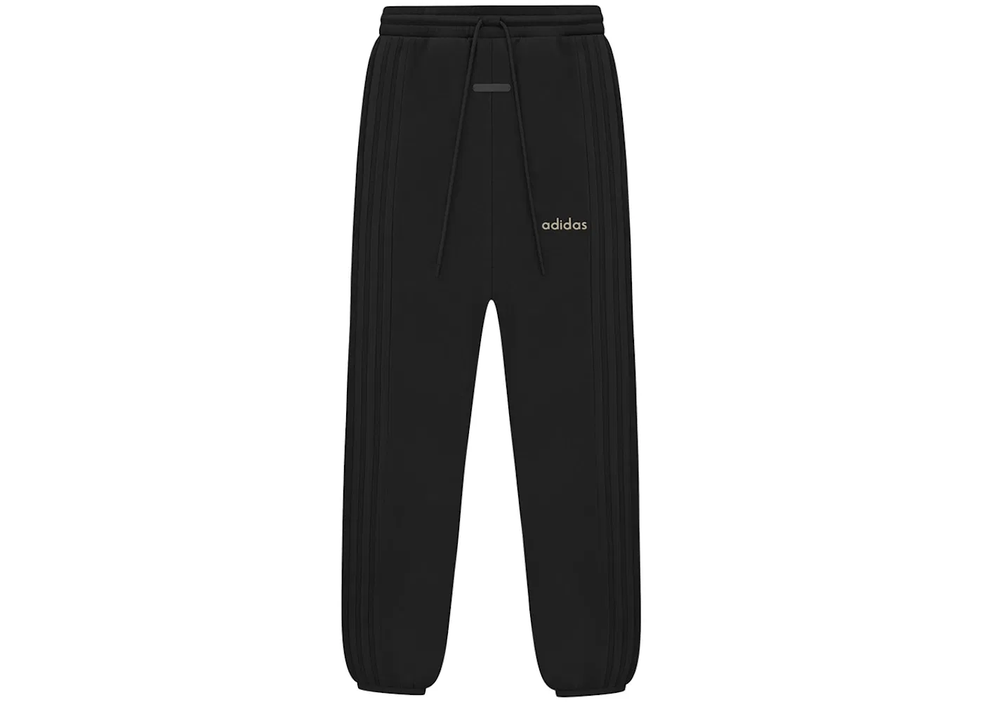 Мужские спортивные штаны из плотного футера Sweatpant Fear of God, Black/Black