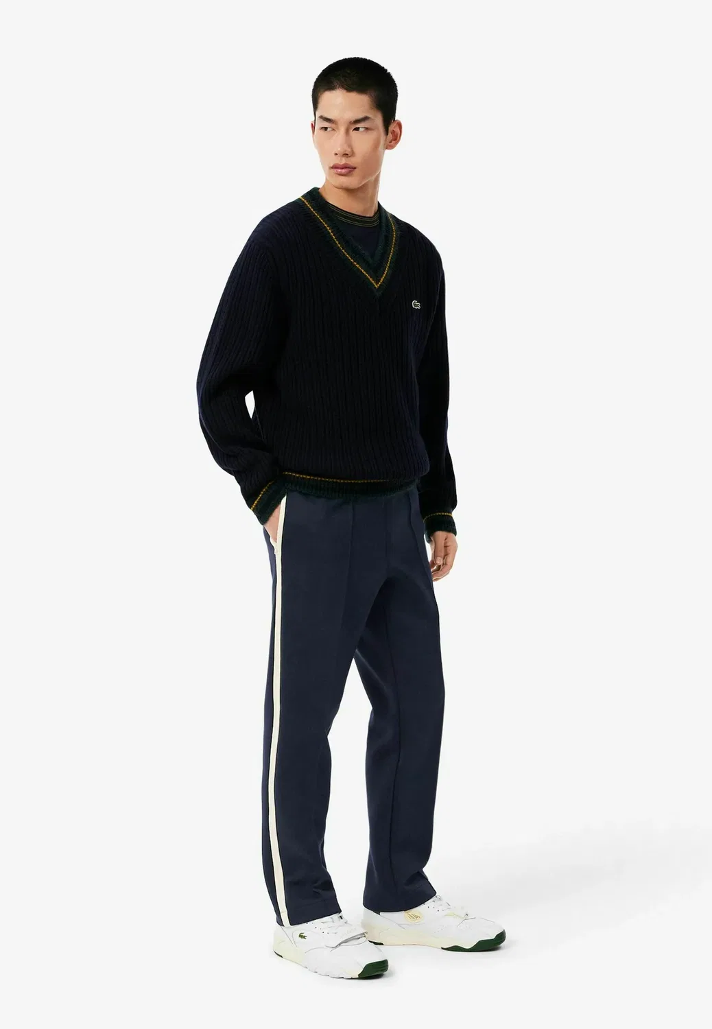 Спортивные штаны Lacoste, Bleu Marine-Mxq — фото 4