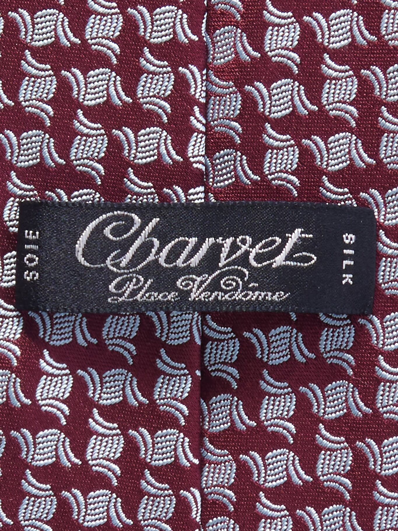 

Галстук из шелкового жаккарда шириной 8,5 см CHARVET, красный