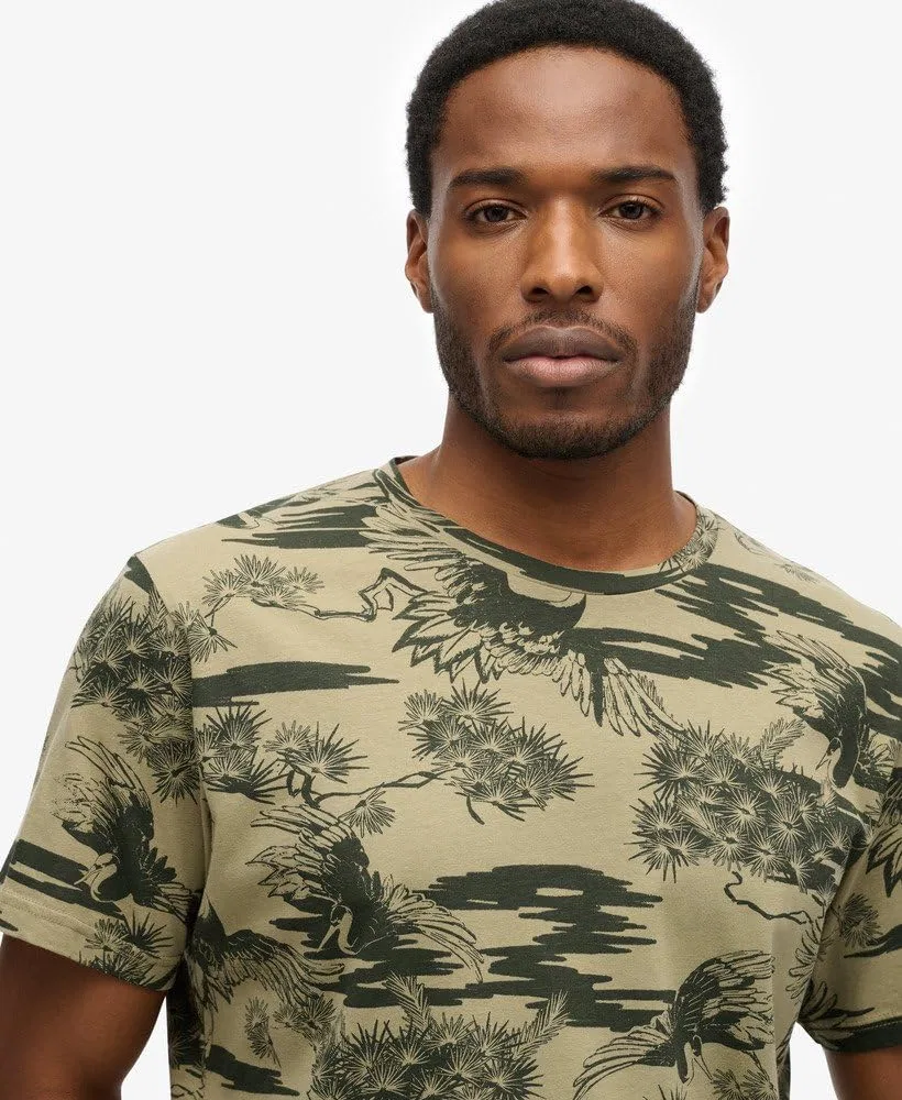 Мужская футболка с принтом Classic Superdry, 2-Green — фото 3