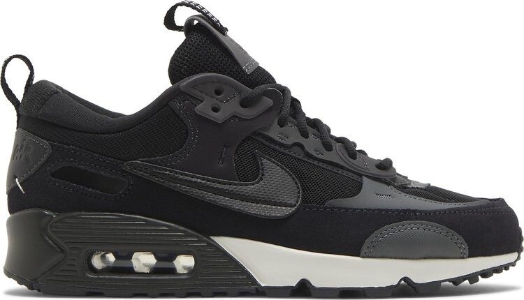 

Кроссовки Nike Wmns Air Max 90 Futura 'Black Iron Grey', черный
