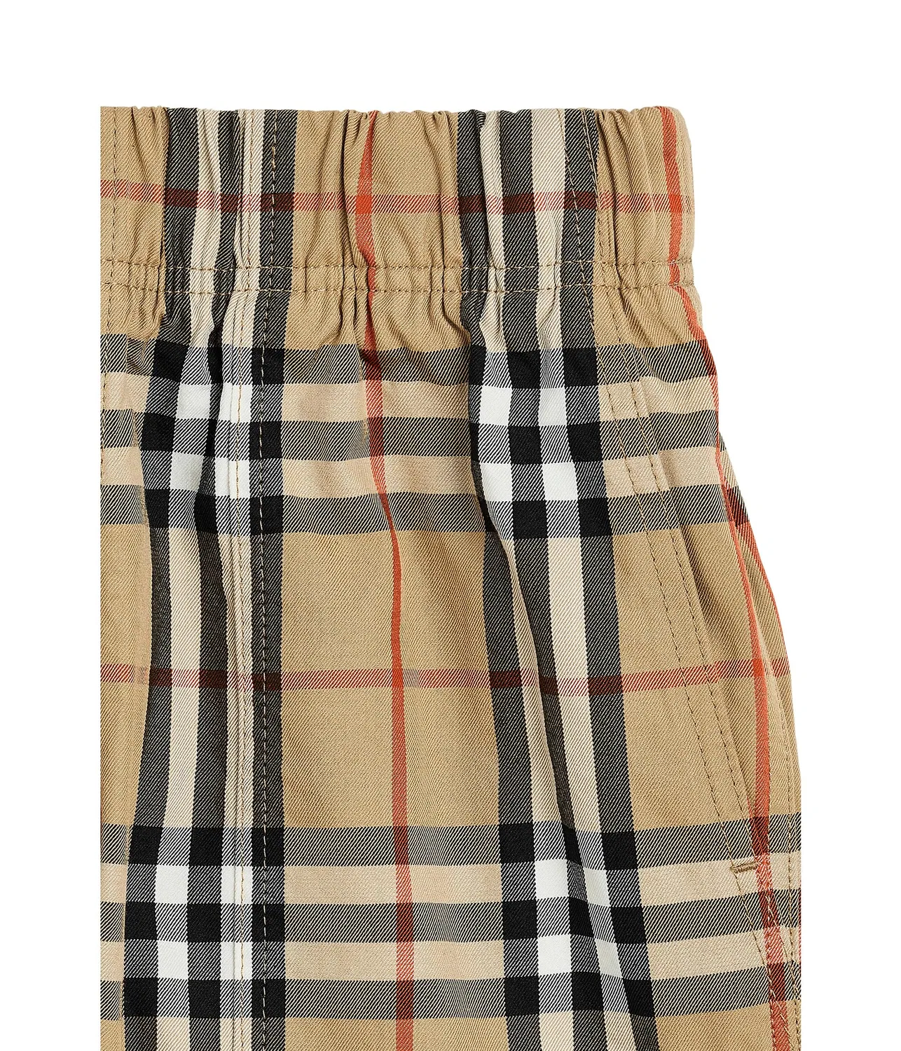 Детские шорты Trent (для малышей и детей постарше) Burberry Kids, Sand IP Check — фото 3