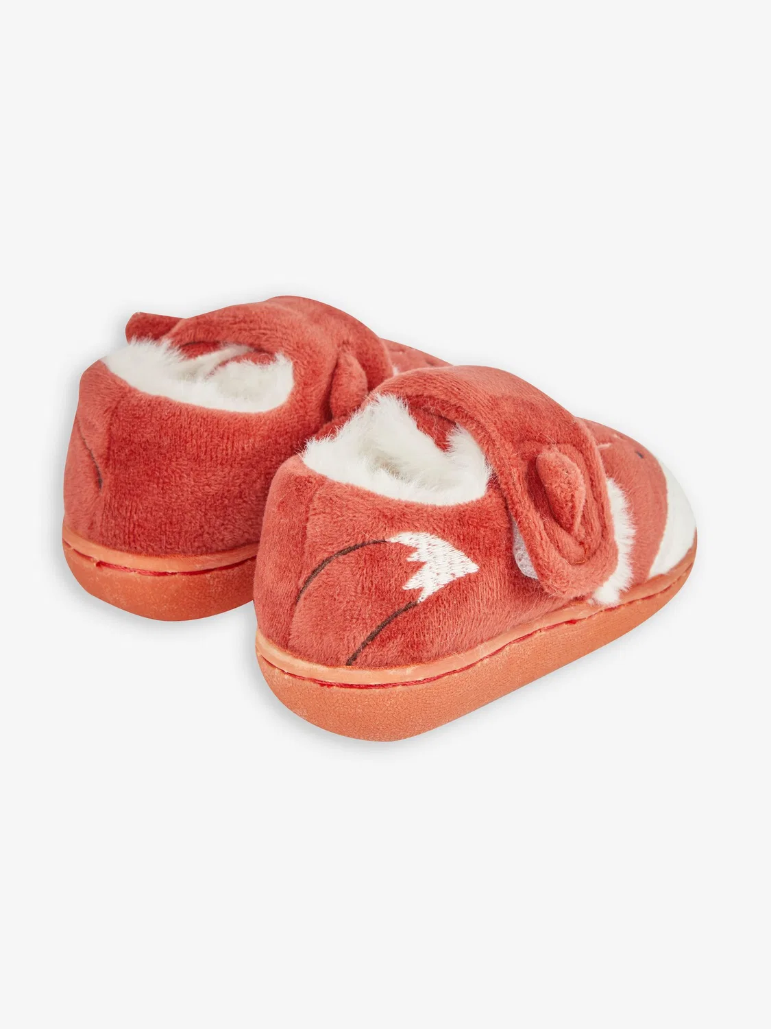Тапочки Rust Fox Slipper Shoes Jojo Maman Bébé, рыжий — фото 2