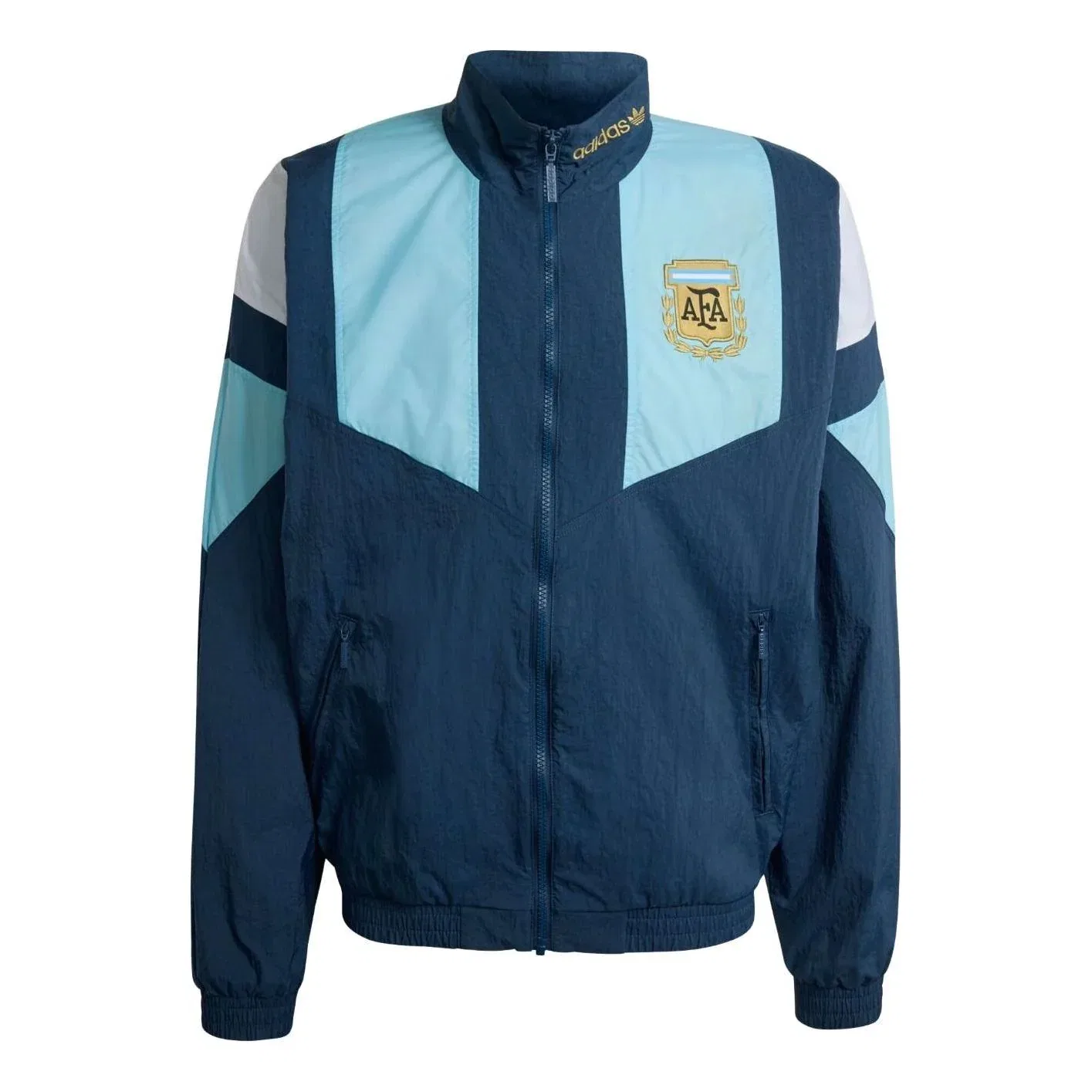 Мужская куртка с длинным рукавом Adidas Argentina EQT Track Jacket Asia Sizing, темно-синий