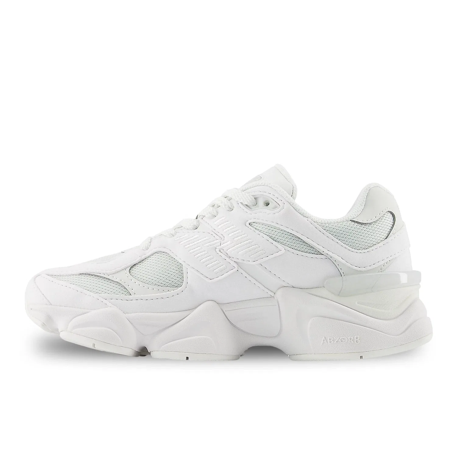 Детские кроссовки для мальчиков с шнуровкой New Balance, Ll Light Grey — фото 3