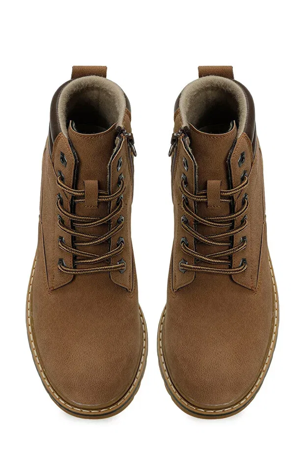 Детские ботинки для девочек на шнуровке Burton g 5pr tan boy's worker boots Kinetix, Taba-102042474 — фото 4