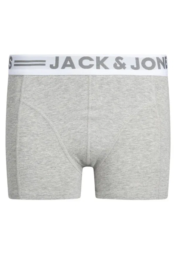 Комплект из 3 трусов Sense Jack & Jones Junior, светло-серый — фото 3