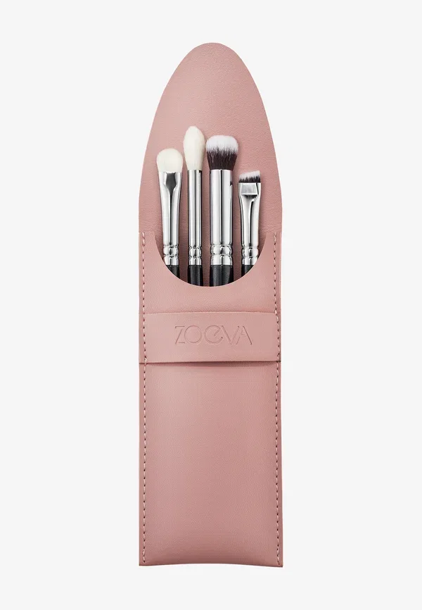 Набор кистей для макияжа глаз Set of 4 mini eye brushes Zoeva — фото 4