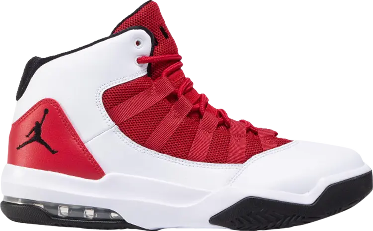 

Кроссовки Jordan Max Aura White Gym Red, белый
