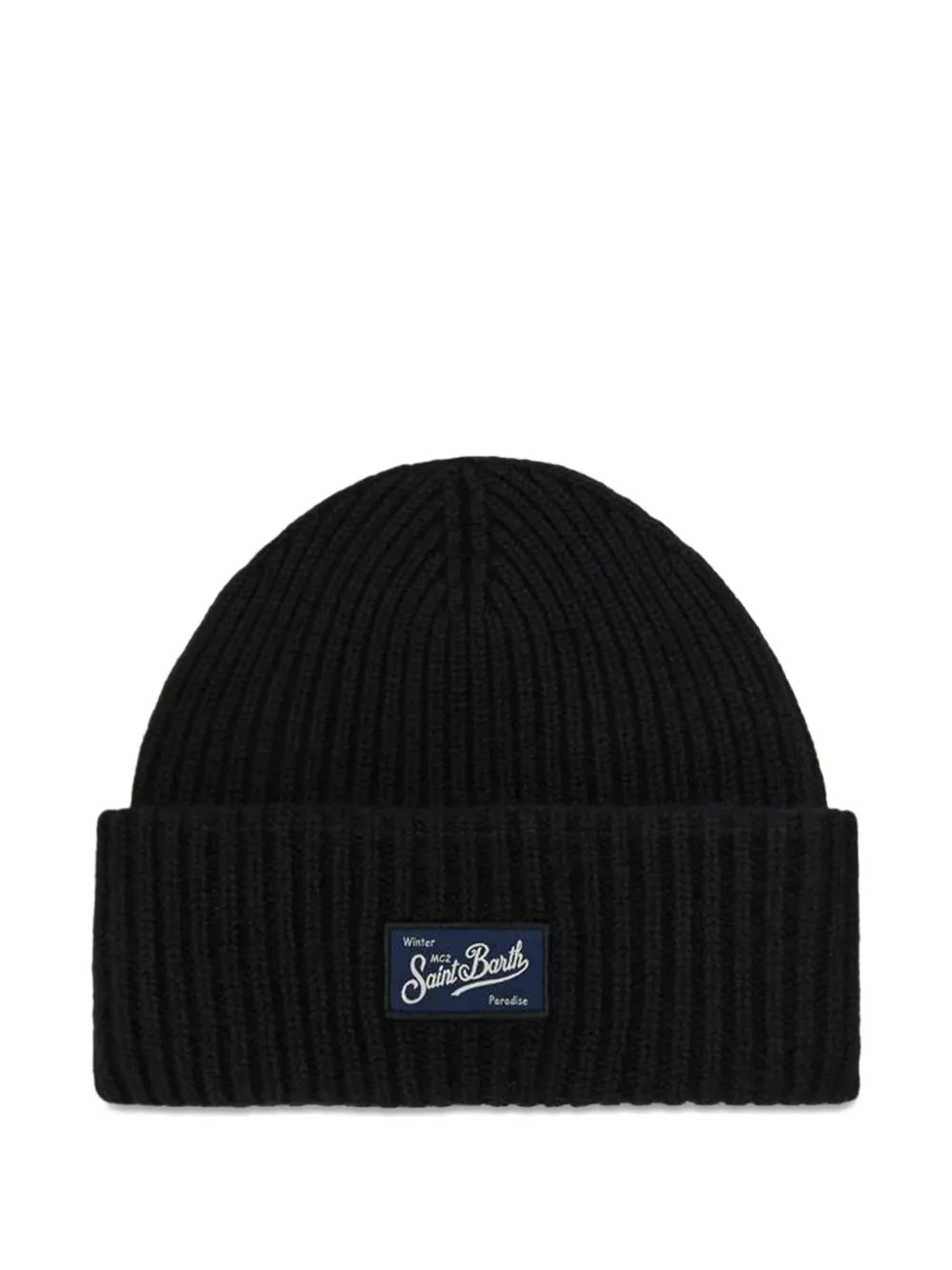 

Рифленая шапка оттенка "ягода" Mc2 Saint Barth, черный