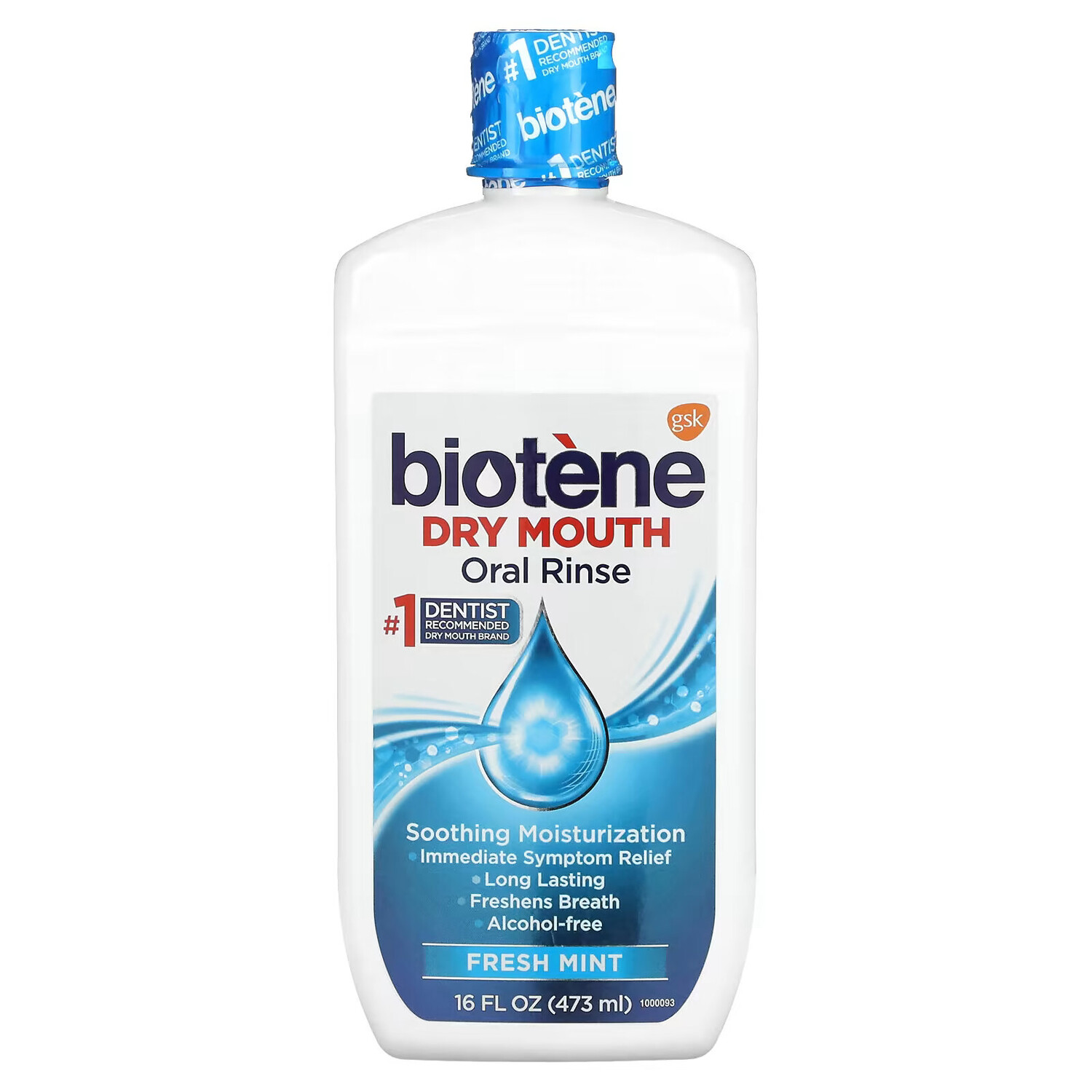 

Biotene Dental Products, Ополаскиватель для полости рта Dry Mouth, Fresh Mint, 16 жидких унций (473 мл)