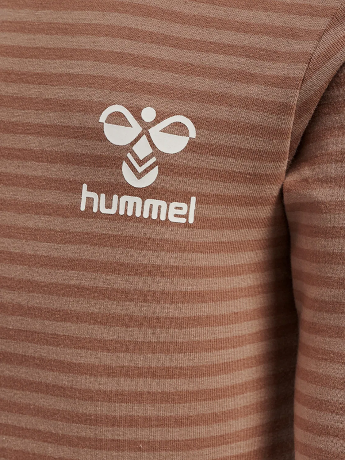 Детский боди с длинным рукавом Hmlmulle Hummel, Braun — фото 4