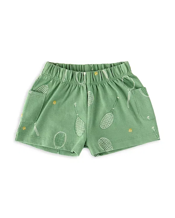 Детские шорты с принтом Pehr, Doubles Green