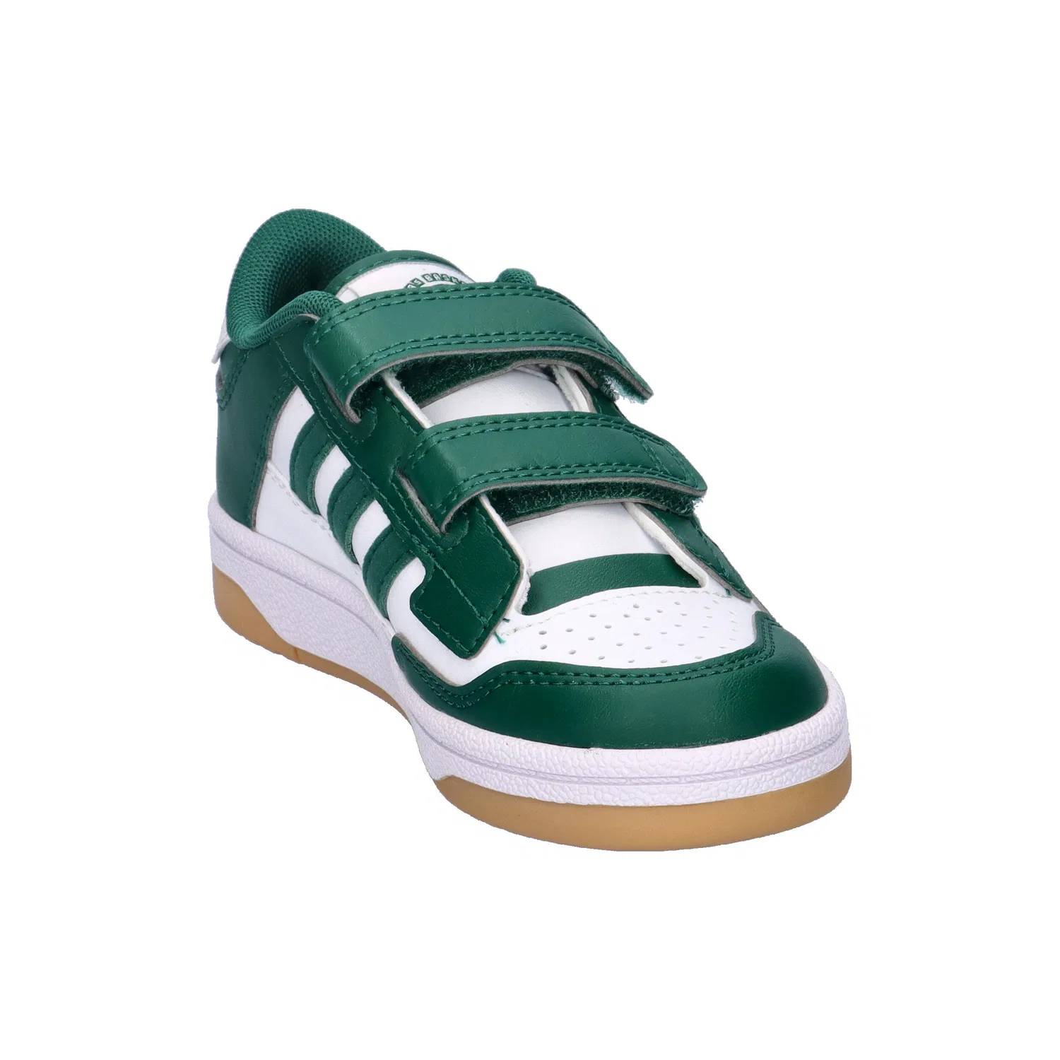 Детские кроссовки с липучками RAPID COURT CF C Adidas, Grun — фото 2