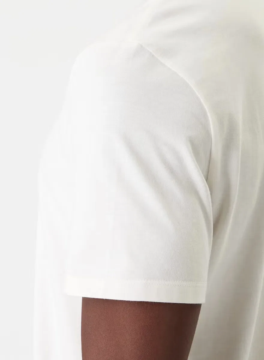 Футболка с принтом Graphic crew neck Calvin Klein, белый — фото 3