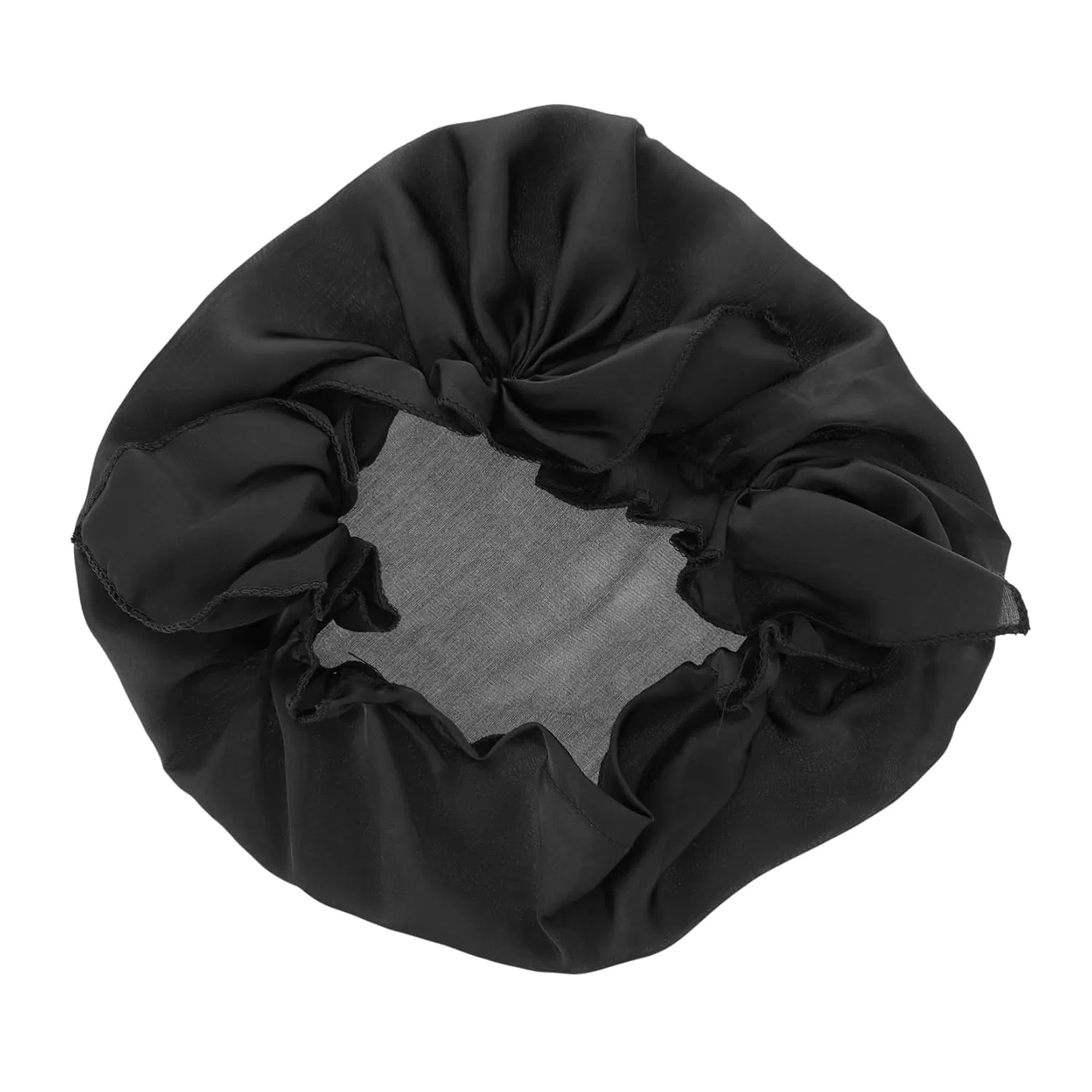 Шапочка для душа HONMEET, имитация шелка, 25x20 см, Black