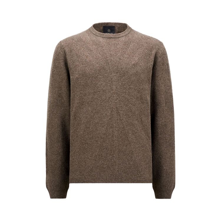 

Топ Moncler x Rick Owens Knit Jumbo Round Neck Top Dust, желто-коричневый