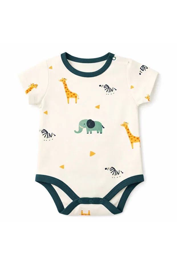 Детское боди с коротким рукавом Mother Love, White