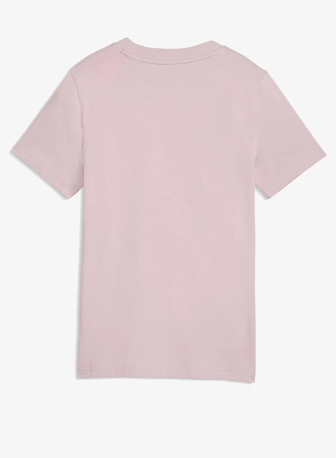Футболка с блестящим принтом Youth Essential Script Puma, розовый — фото 2