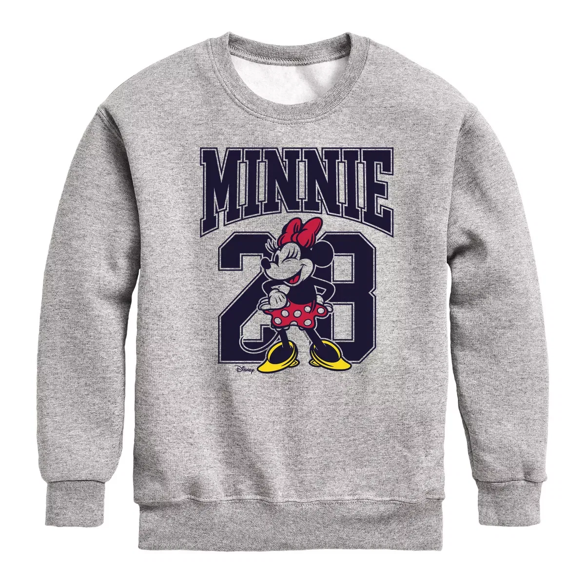 Детский свитшот с принтом Minnie Mouse Graphic, Disney, Athletic Heather