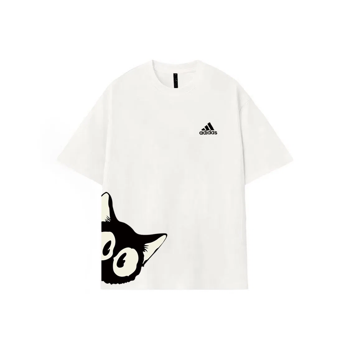 Футболка хлопковая с круглым вырезом Adidas, Official Shopping Bag — фото 3