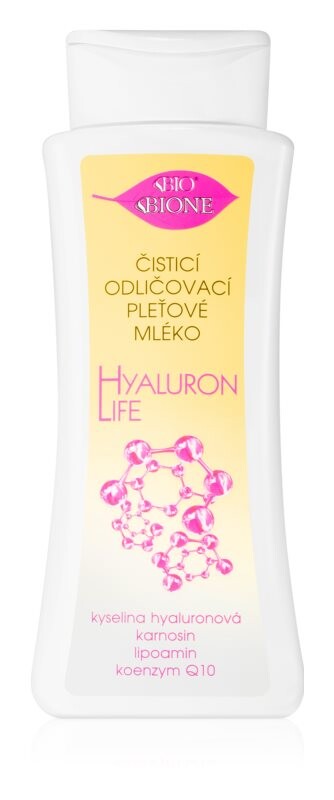 

Очищающее молочко с гиалуроновой кислотой Bione Cosmetics Hyaluron Life