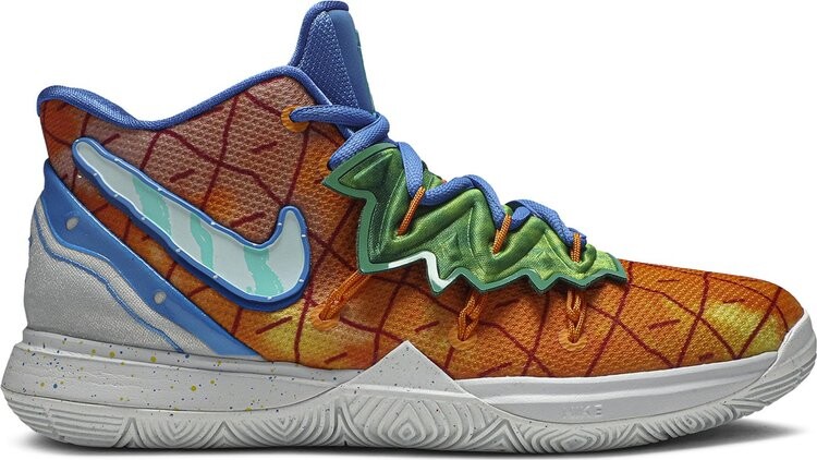 

Кроссовки Nike SpongeBob SquarePants x Kyrie 5 GS 'Pineapple House', оранжевый