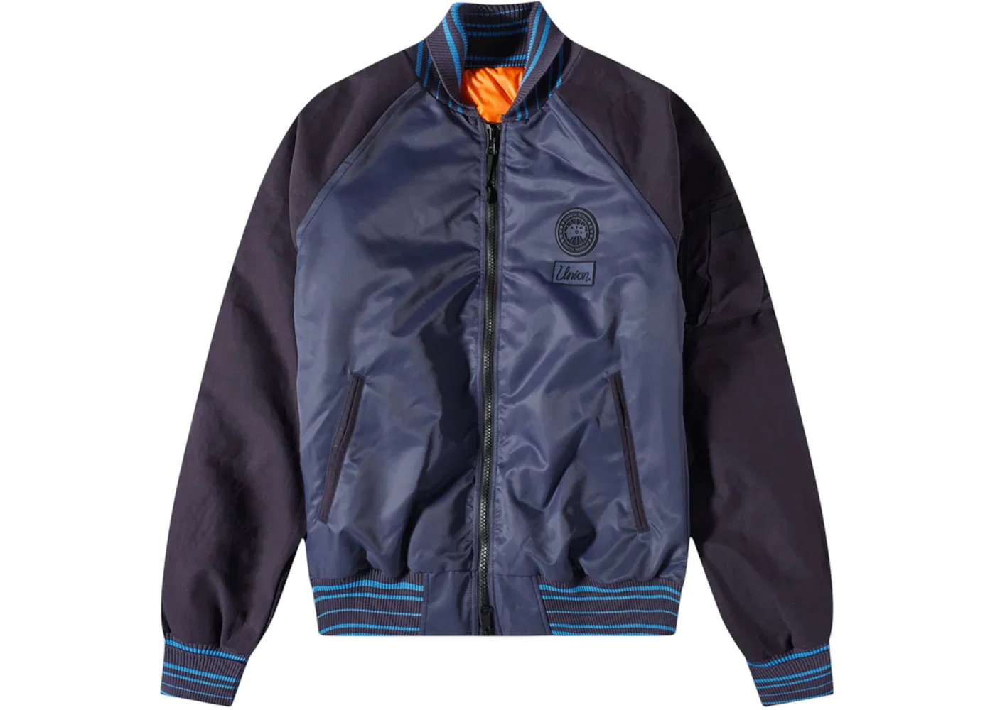Мужская куртка-бомбер Bullard из коллекции Canada Goose x NBA Canada Goose, Newport Navy