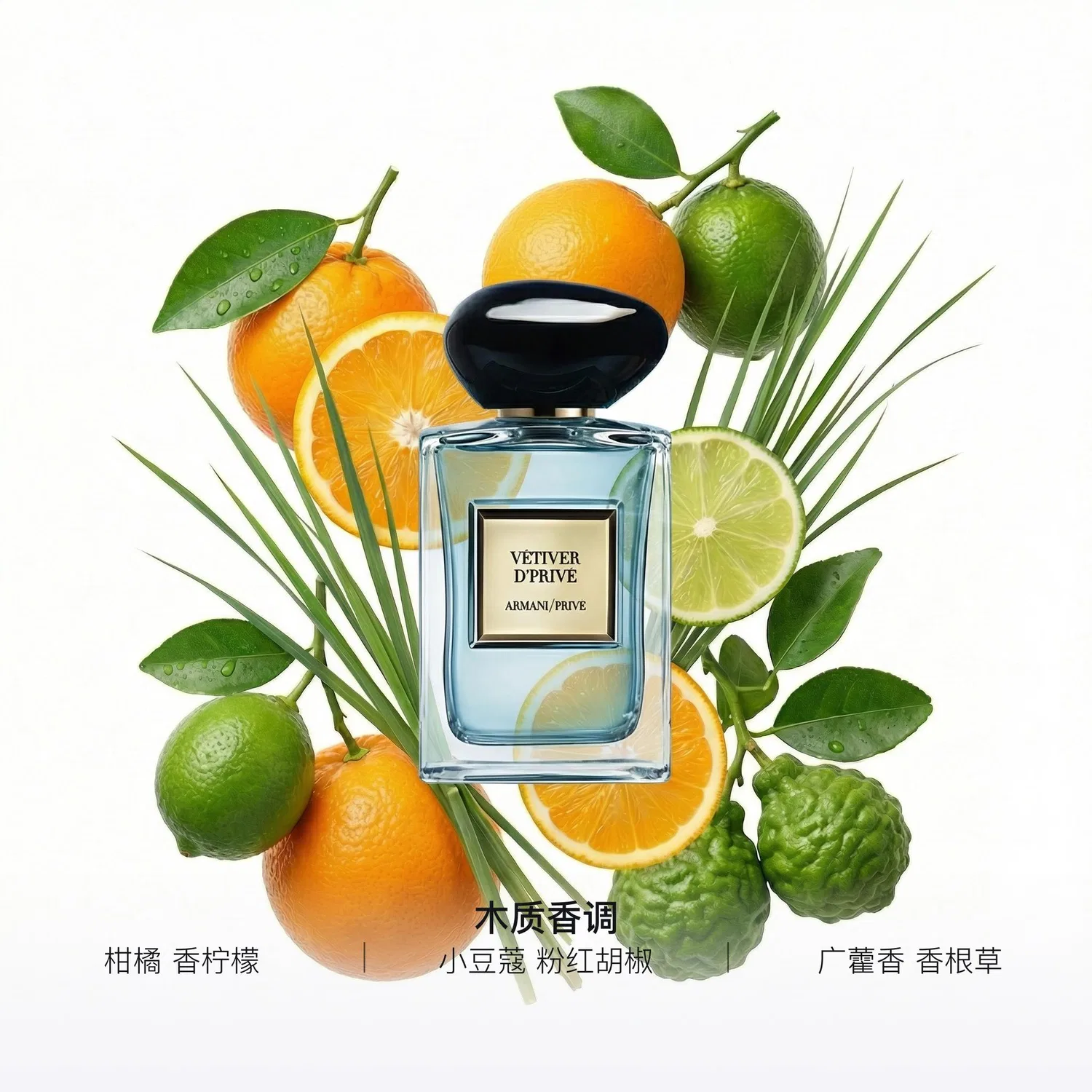 Женская туалетная вода Winter Palace Vetiver 100 мл Giorgio Armani, Black — фото 3