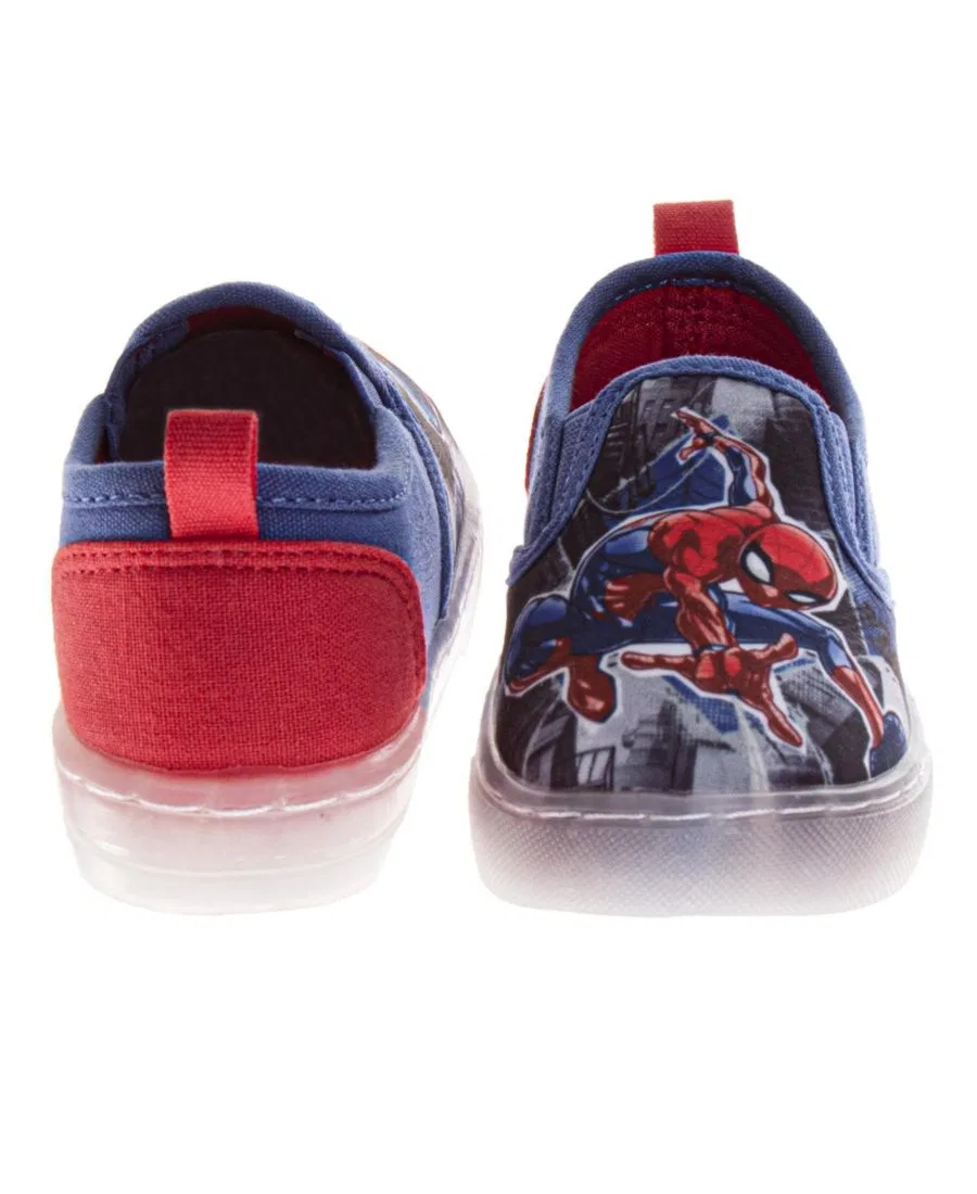 Кеды Marvel Spider-Man на липучке, с принтом, хлопковые Spider-Man — фото 3
