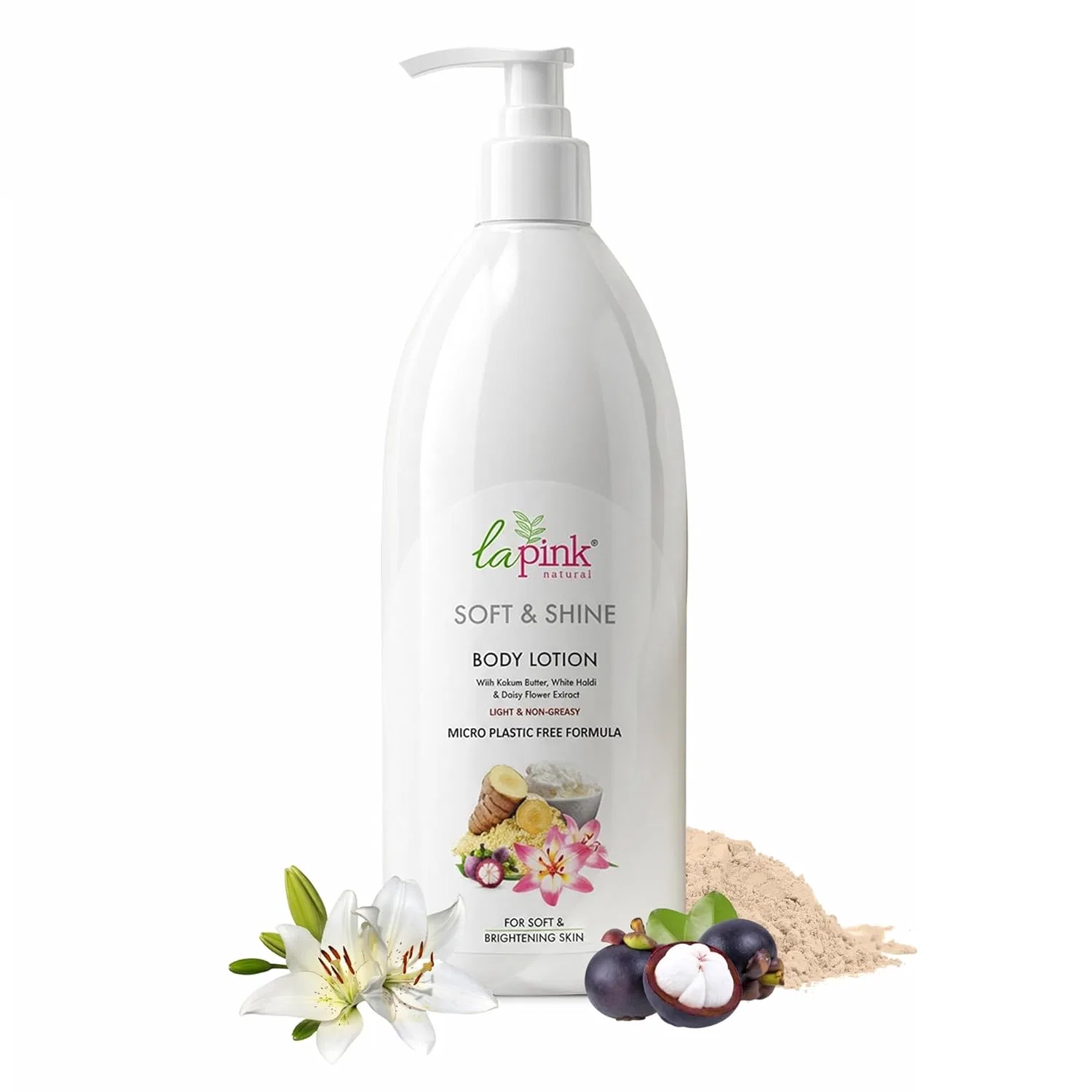 Лосьон для тела с белым куркумой, La Pink, 450 мл