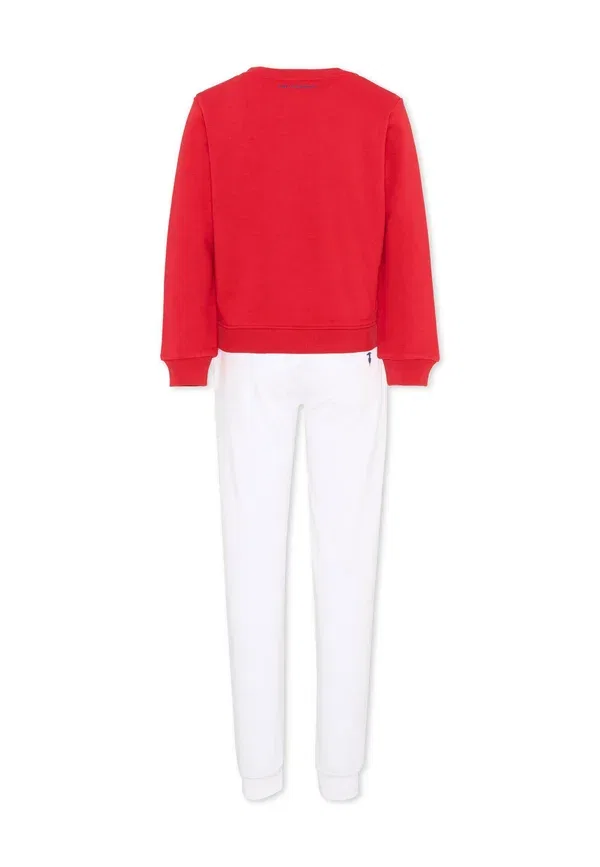 Спортивный костюм из хлопка, Tru Trussardi Junior, красный — фото 2