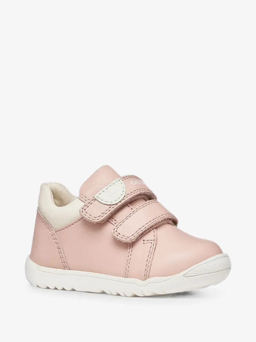 Кроссовки с застежкой-липучкой Macchia Geox Kids, розовый