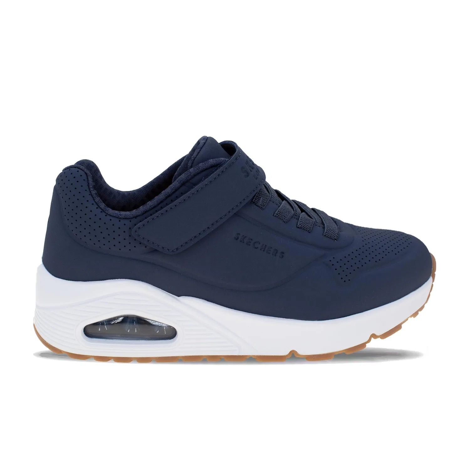 Детские кроссовки для мальчиков Uno-air Blitz Skechers, Black — фото 2